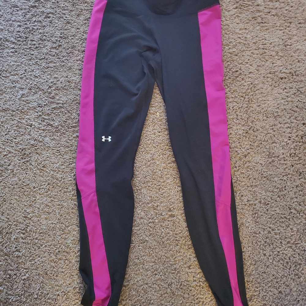 Under Armour pink leggings